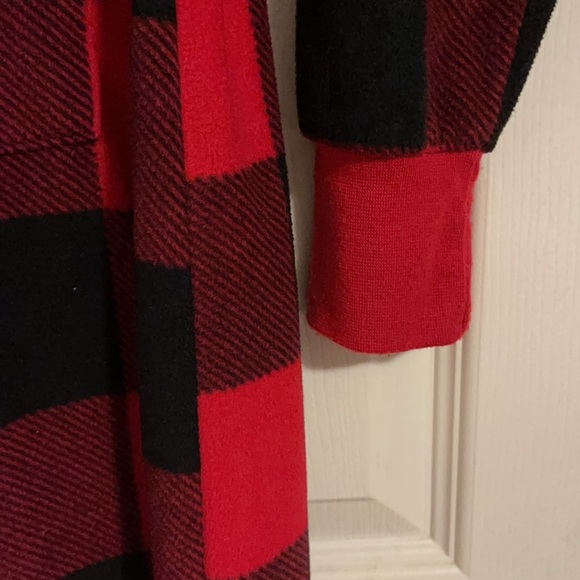 Milk Lounge Plaid hoodie onesie Size Small - Picture 9 of 14